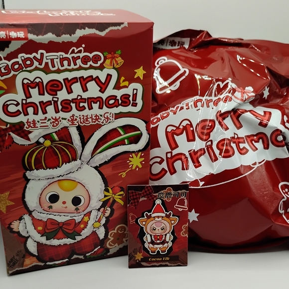 Baby Three Accessories - Baby Three Merry Christmas "Cocoa Elk"